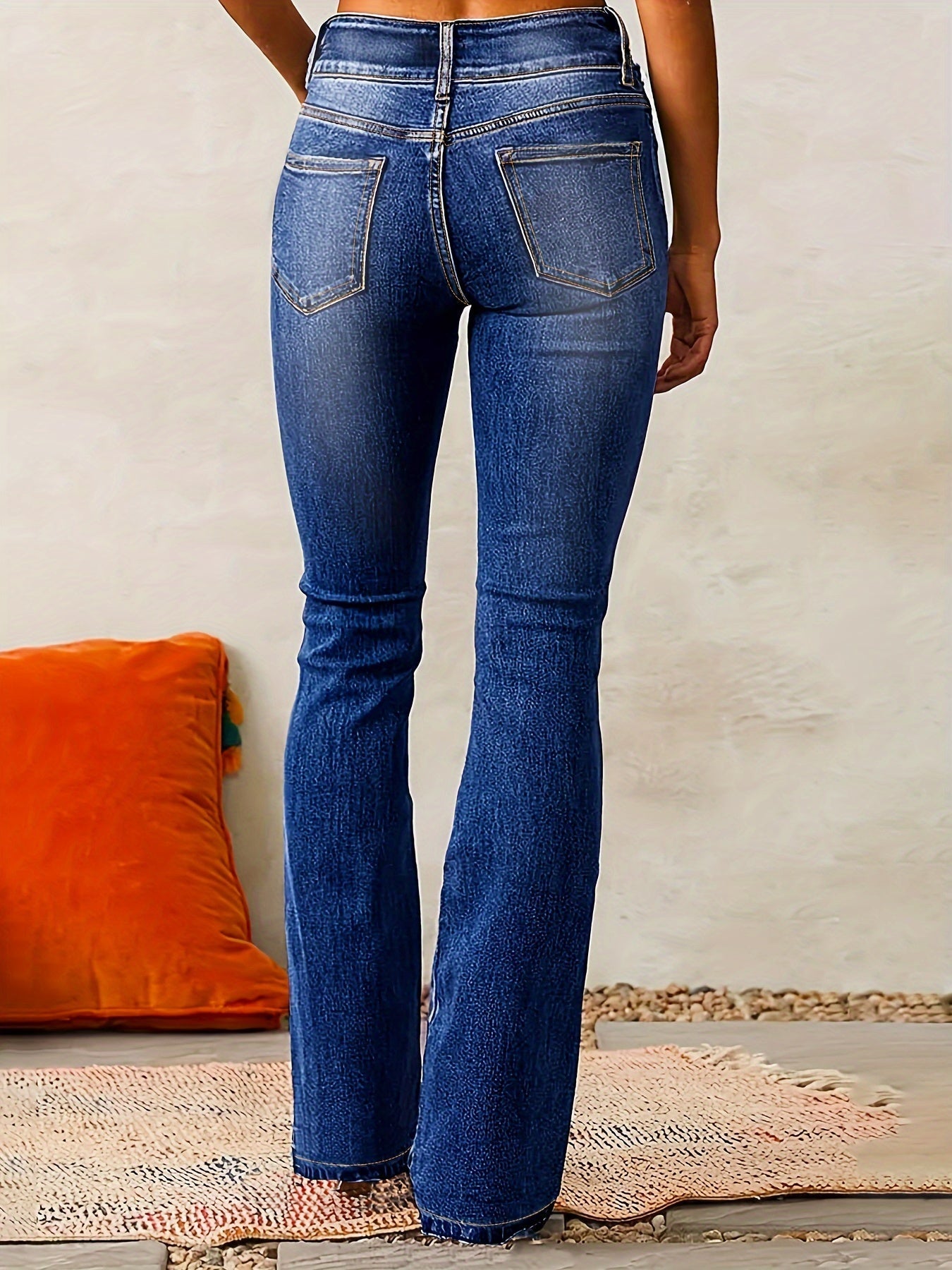 Marjolein | Trendy flared jeans met hoge taille