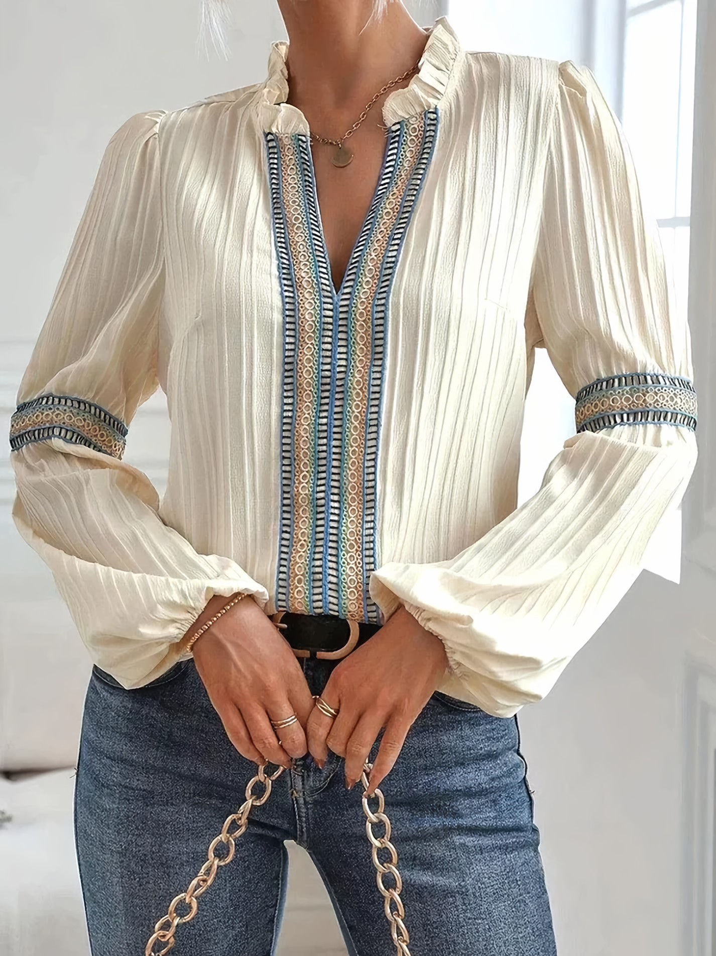 Vinca Boho Blouse