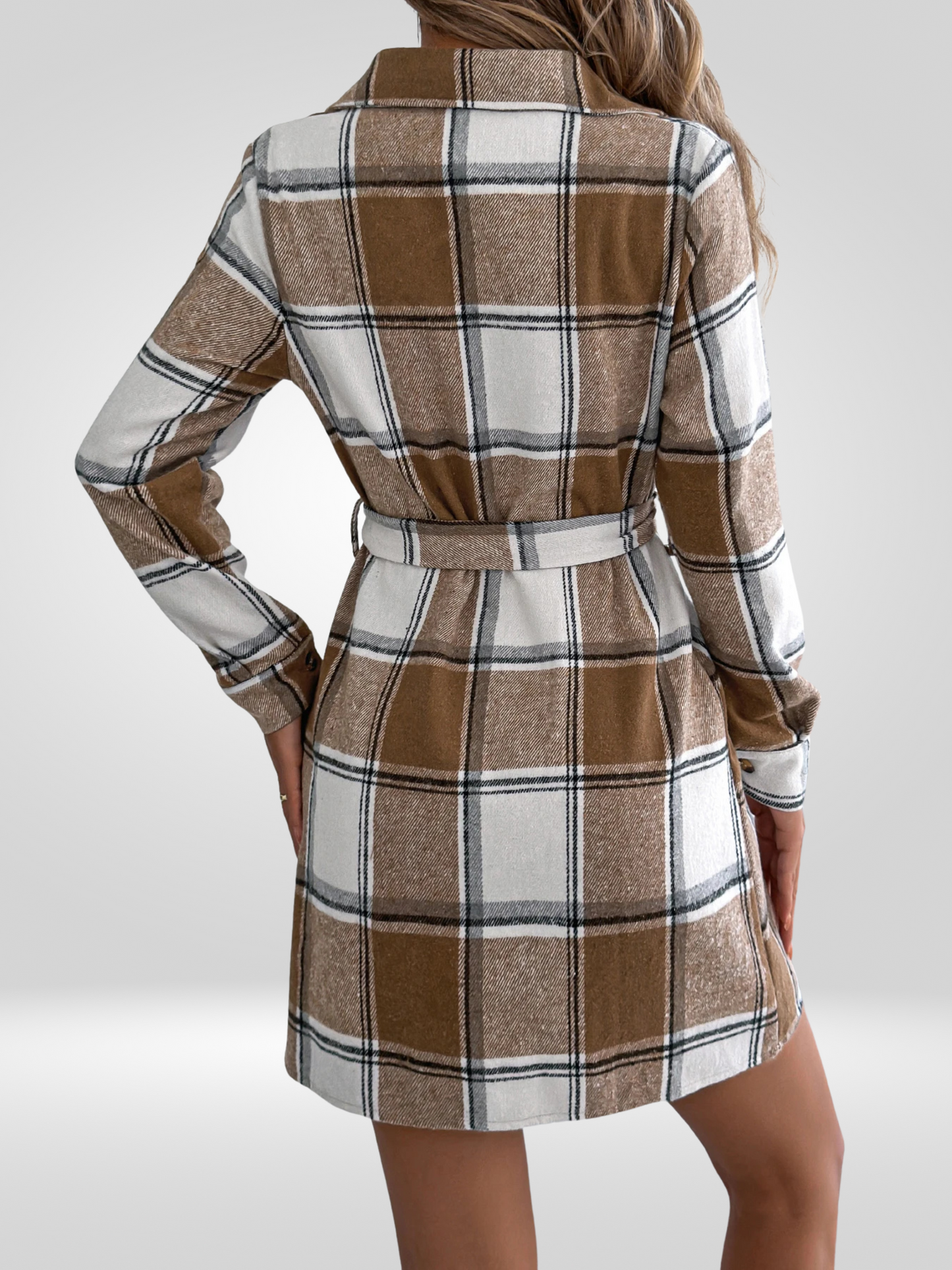 Luna Rosa - Geruit Jurk