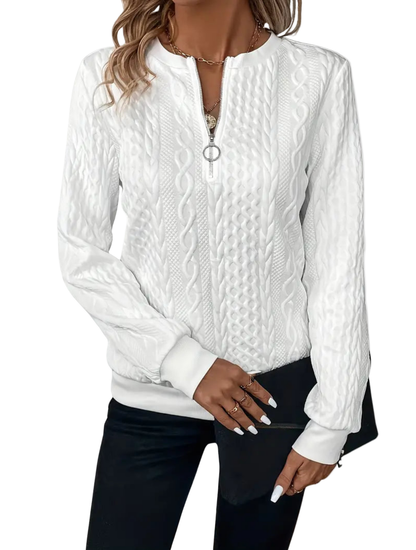 Liora Cable Knit Trui