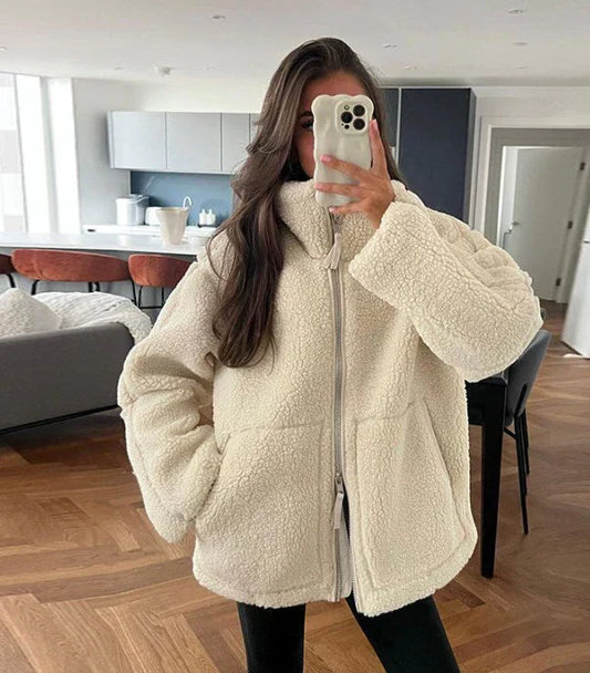 Andrea - Fleece Oversized Winterjas