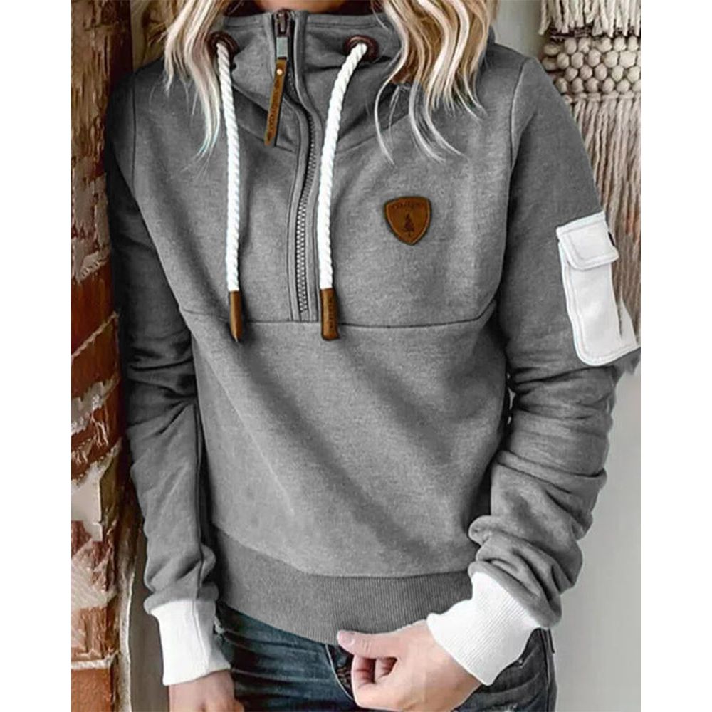 Chantal | Warme en Comfortabele Half-zip Trui