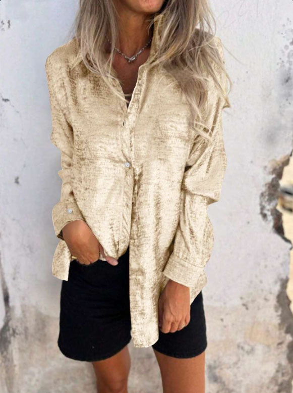 Metallic Elegante Blouse