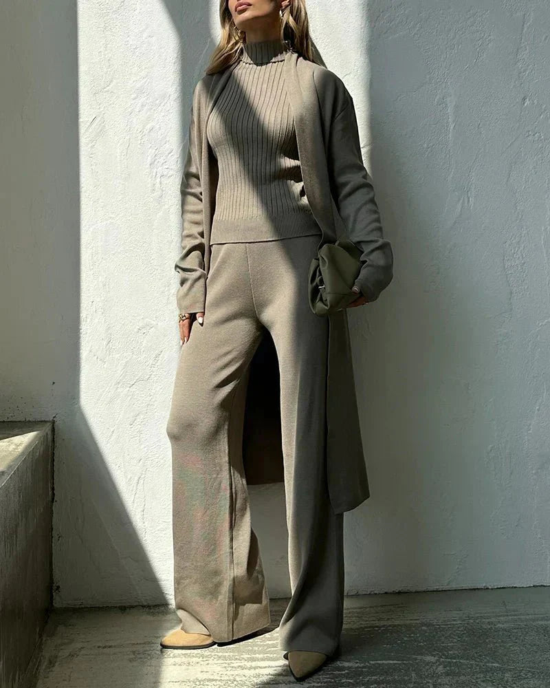 Krista - Drie-delige Set van Kasjmier