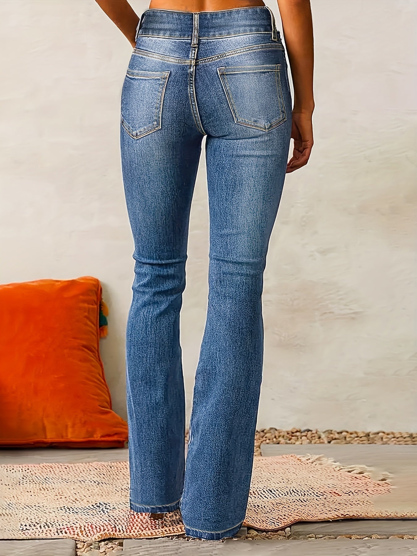 Marjolein | Trendy flared jeans met hoge taille